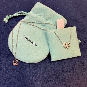 Tiffany & Co. Heart Necklace. Silver .925 necklace